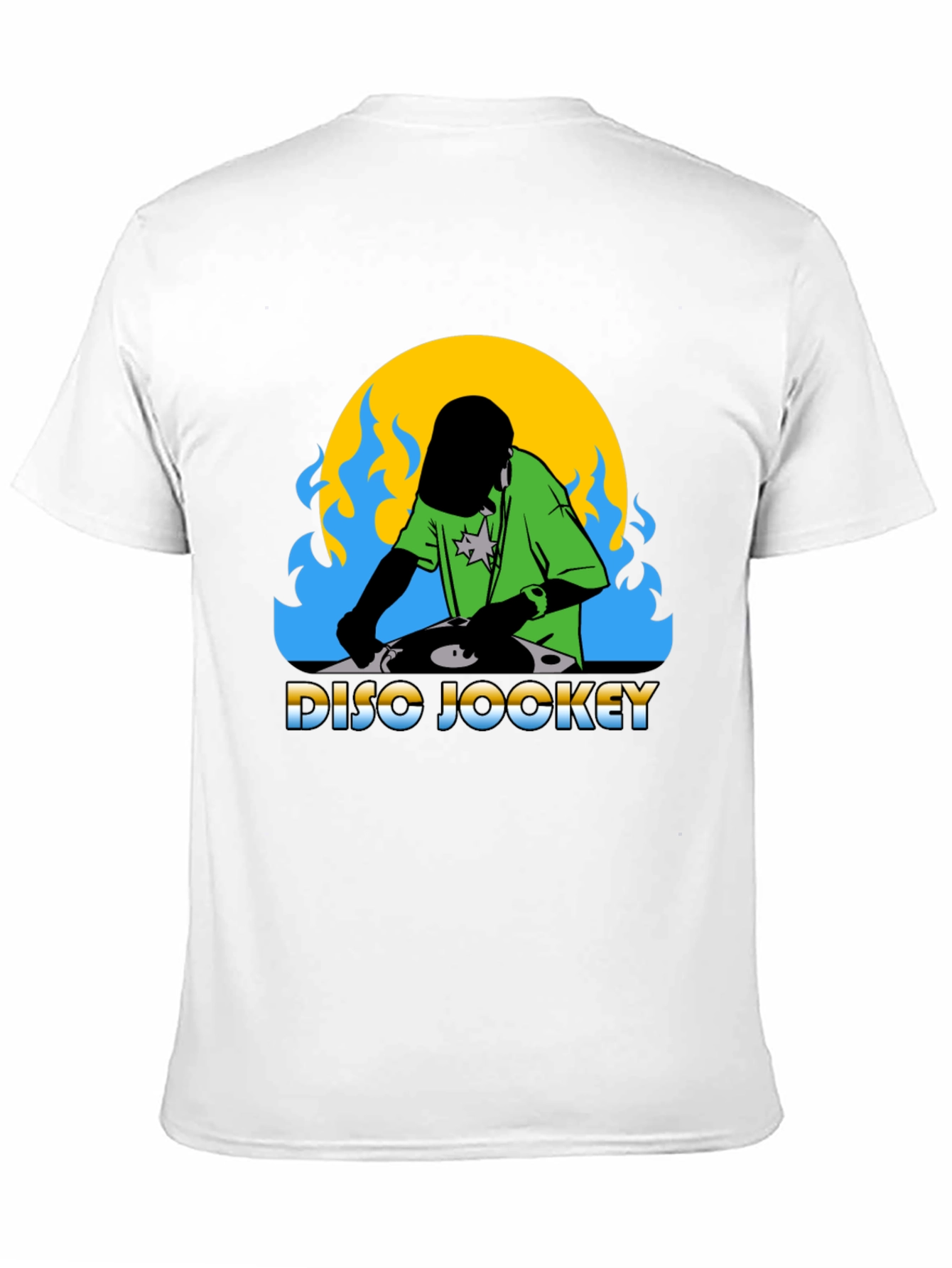 DJ Graphic Tee - Disco Jockey Design
