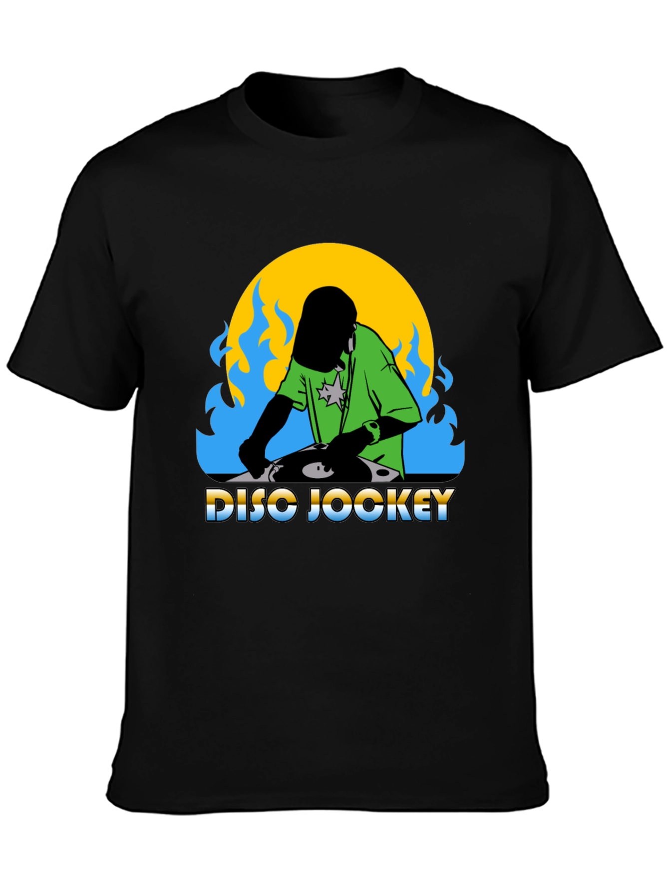 DJ Graphic Tee - Disco Jockey Design