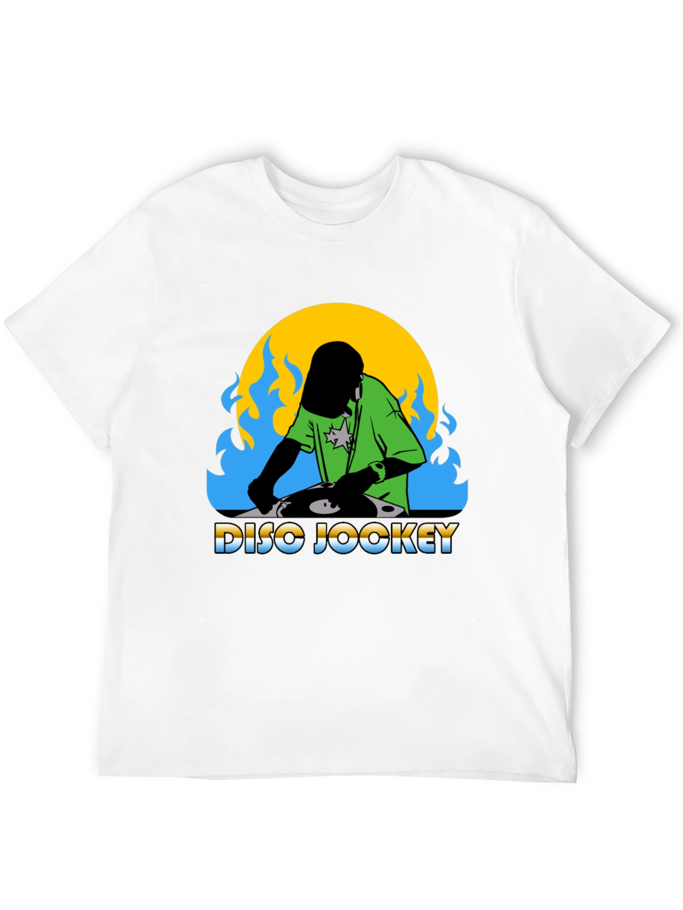 DJ Graphic Tee - Disco Jockey Design