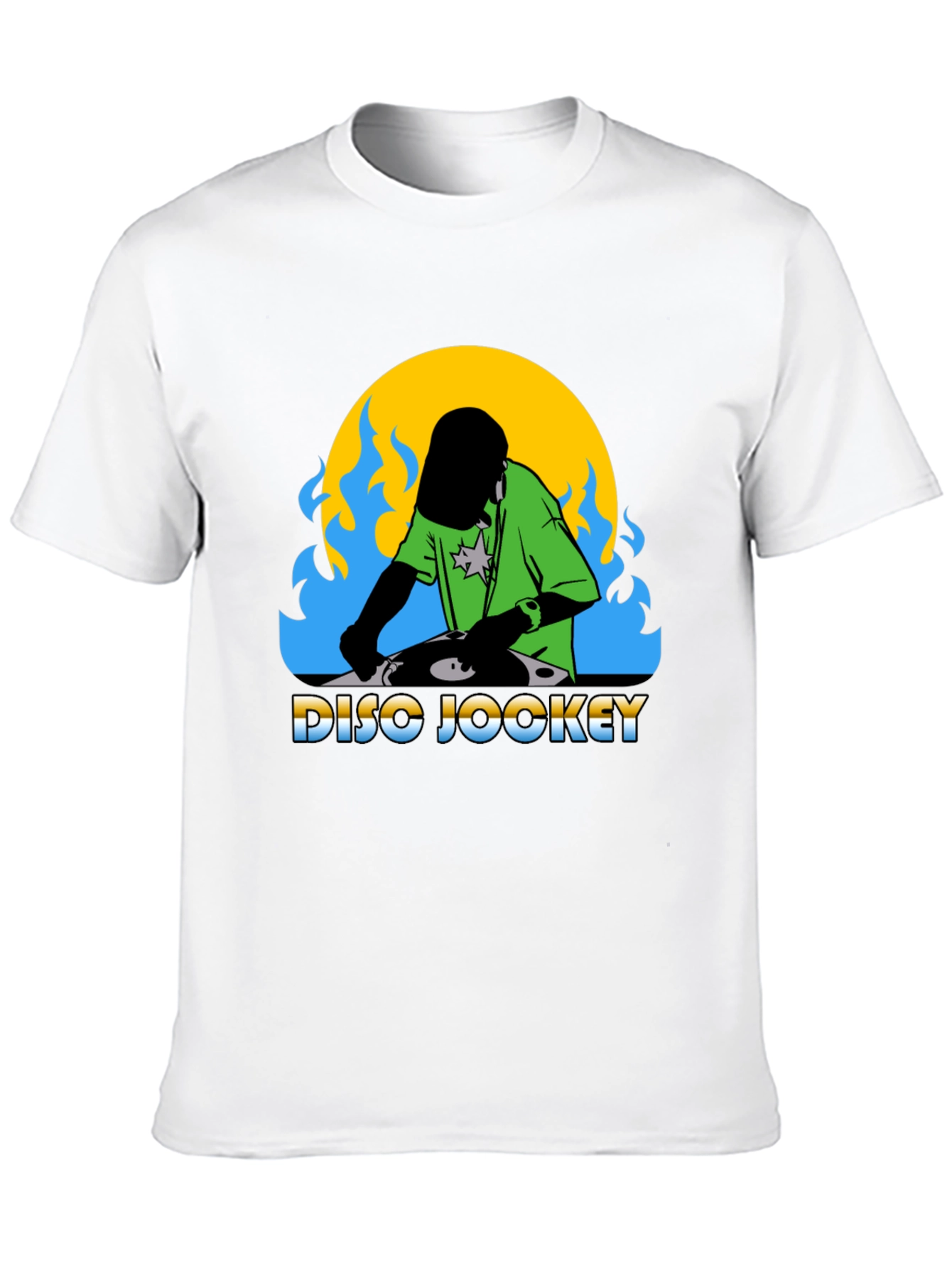 DJ Graphic Tee - Disco Jockey Design