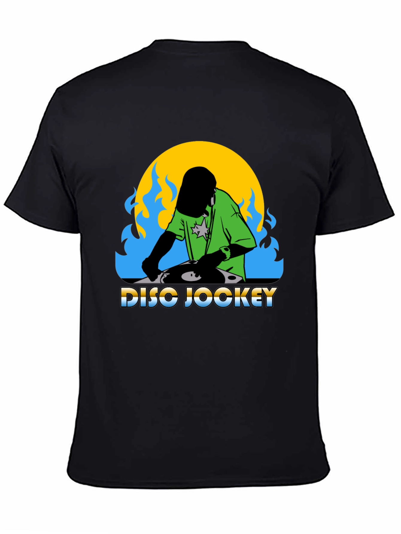DJ Graphic Tee - Disco Jockey Design