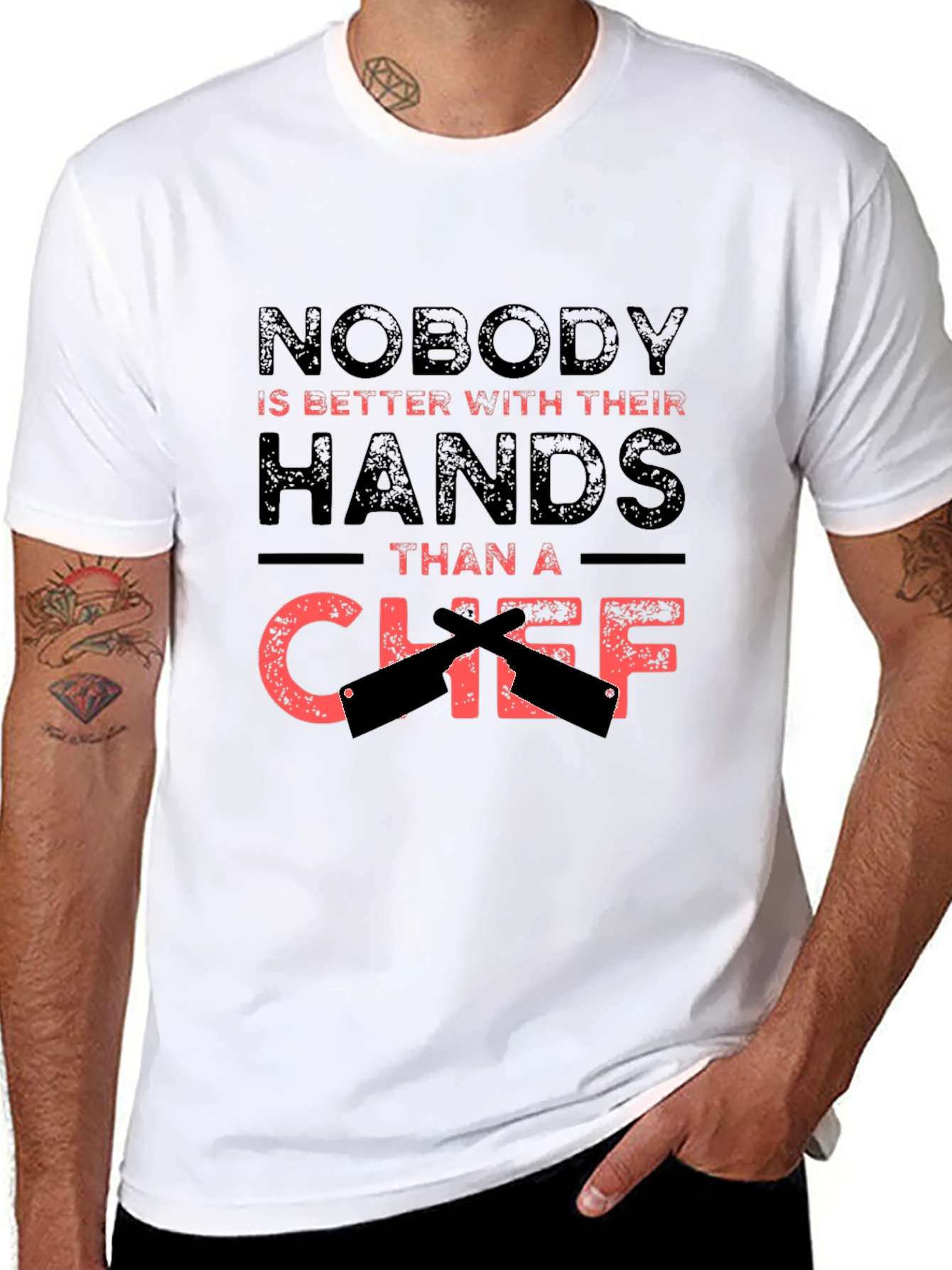 Chefs Hands T-Shirt - Culinary Master Apparel
