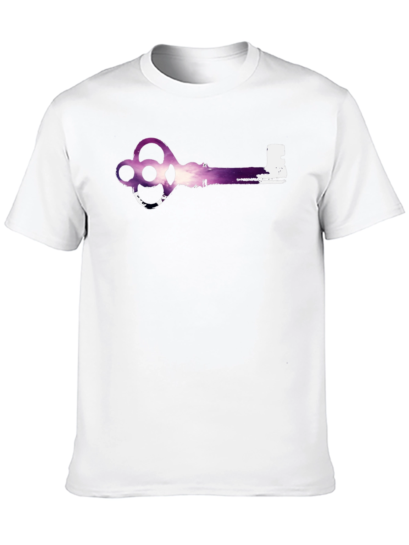 Unique Key Graphic Black T-Shirt