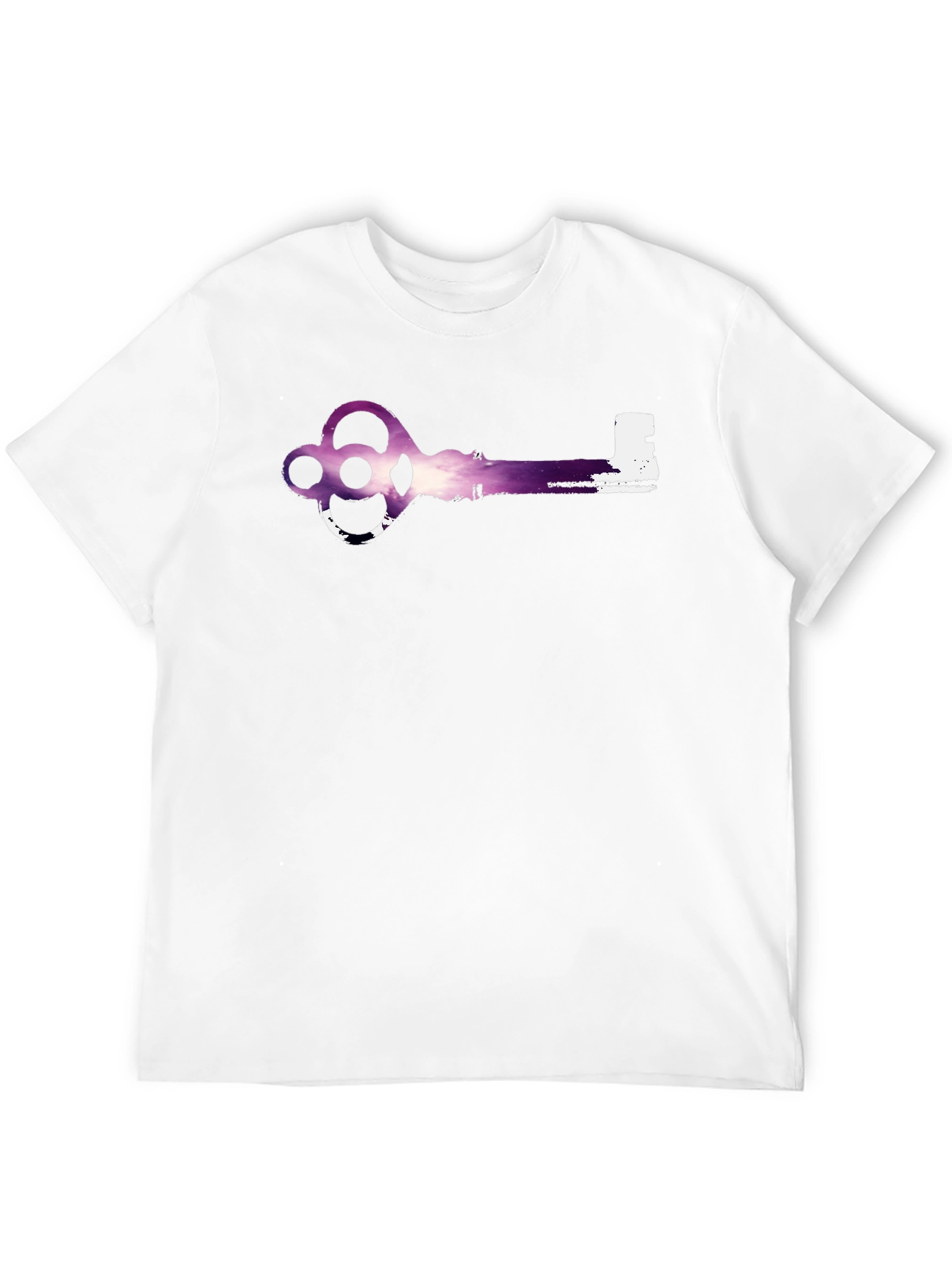 Unique Key Graphic Black T-Shirt