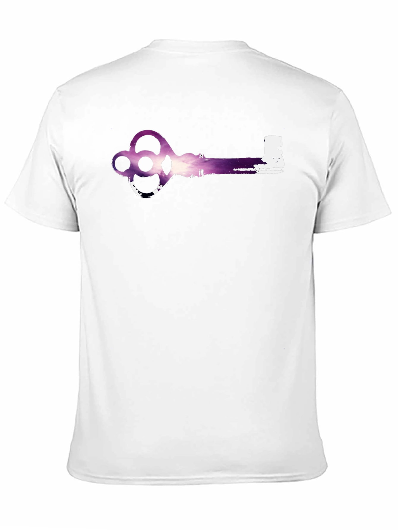 Unique Key Graphic Black T-Shirt