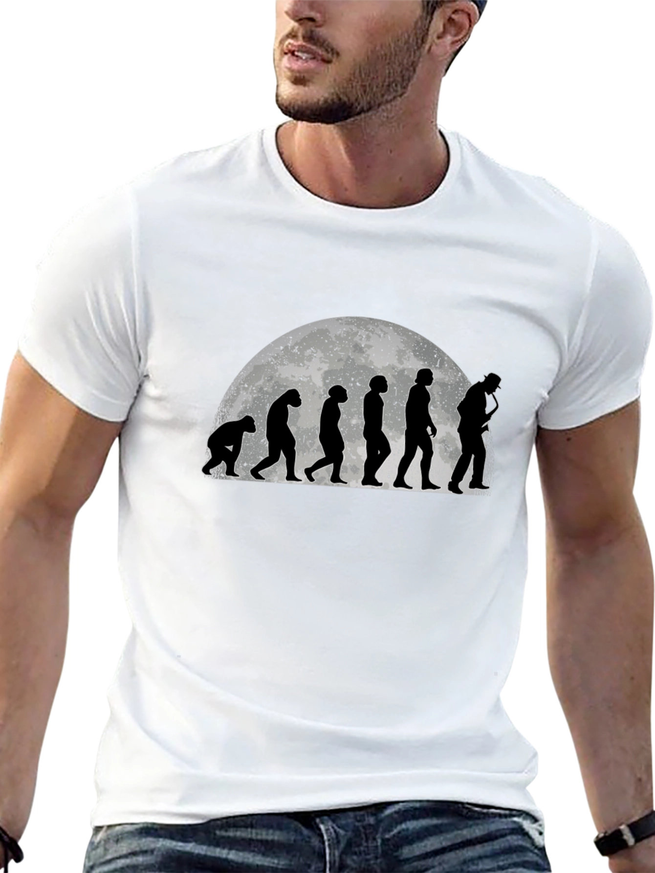 Evolution of Man T-Shirt Funny Graphic Tee