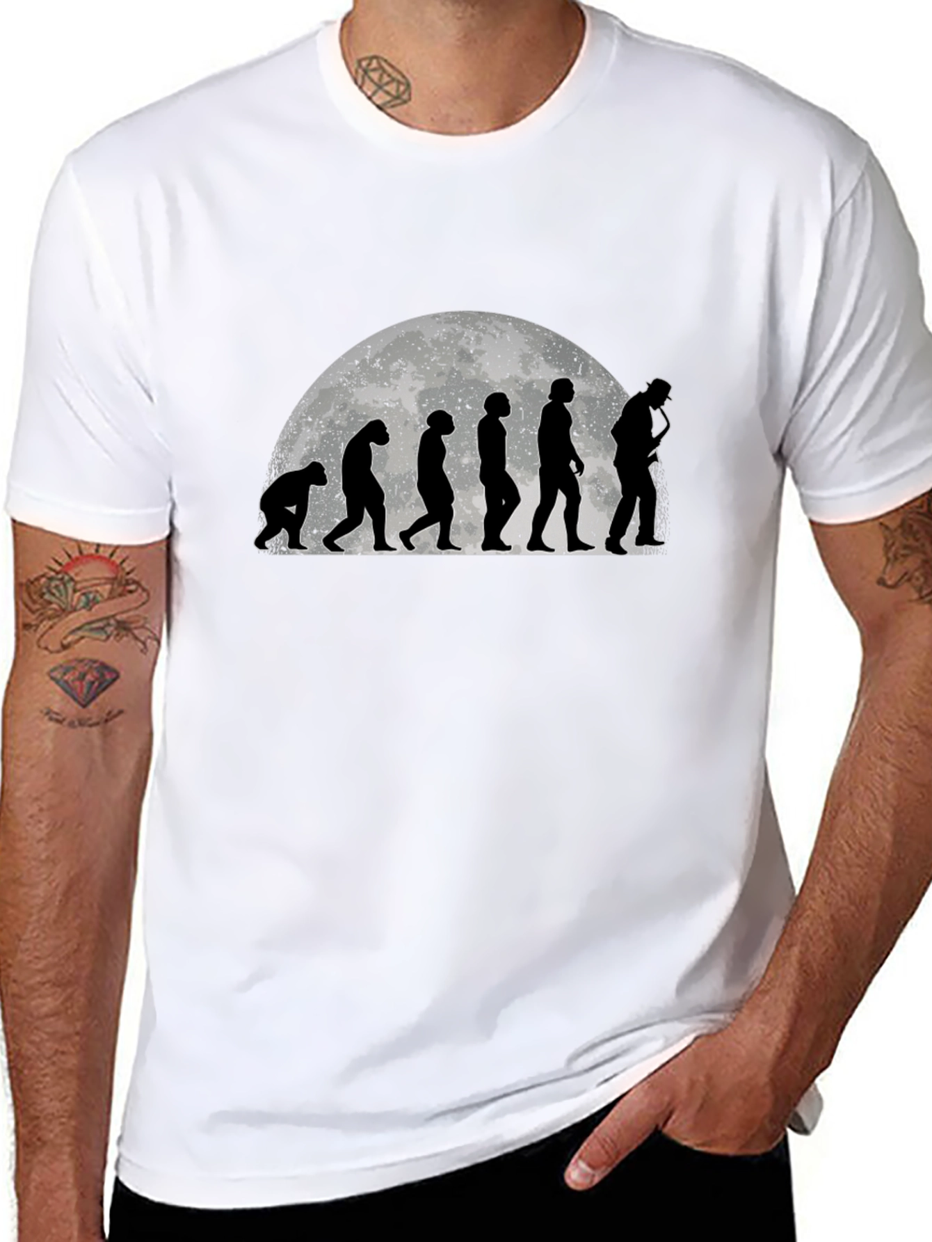 Evolution of Man T-Shirt Funny Graphic Tee