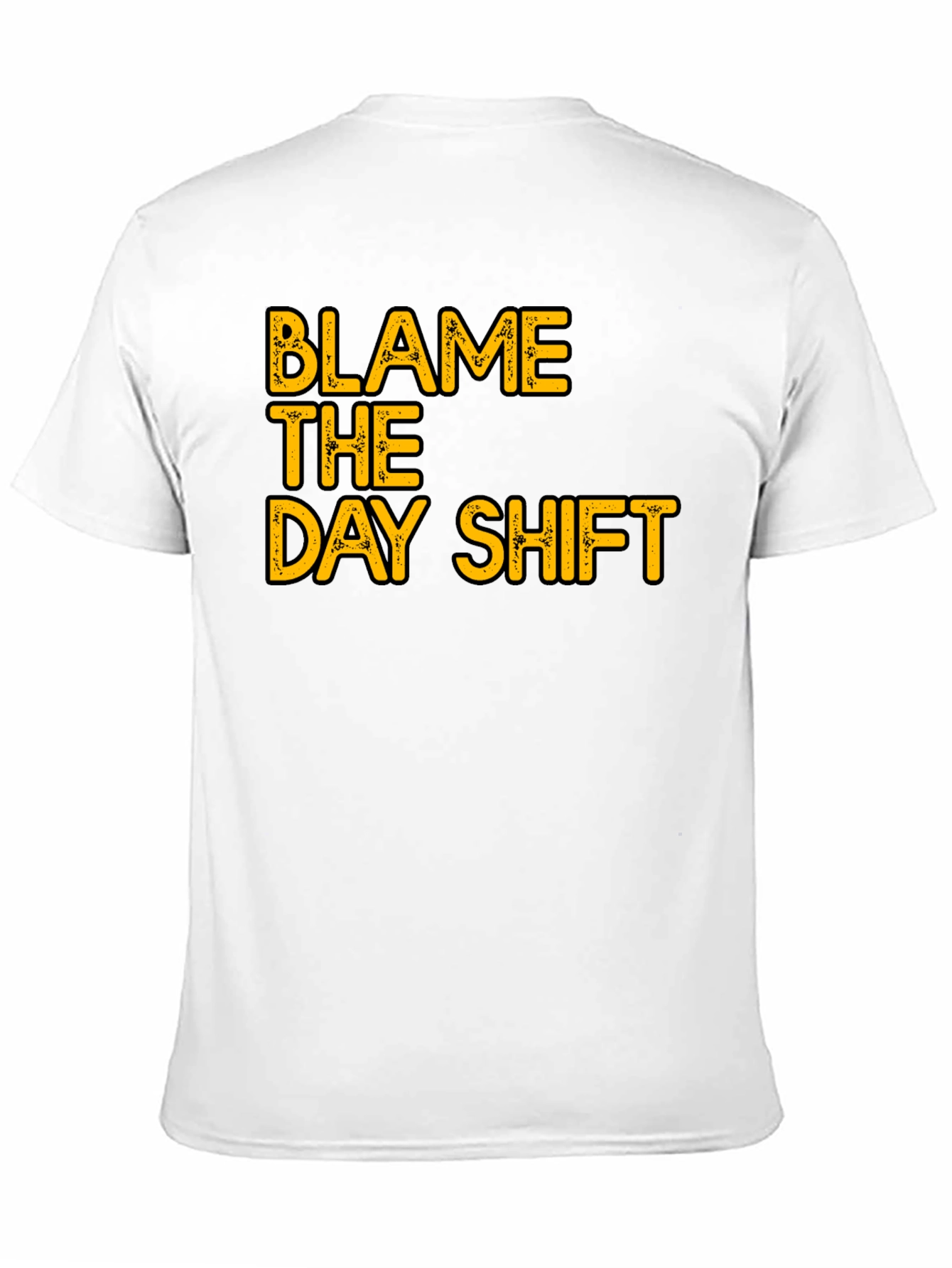 Blame The Day Shift Graphic T-Shirt - Black