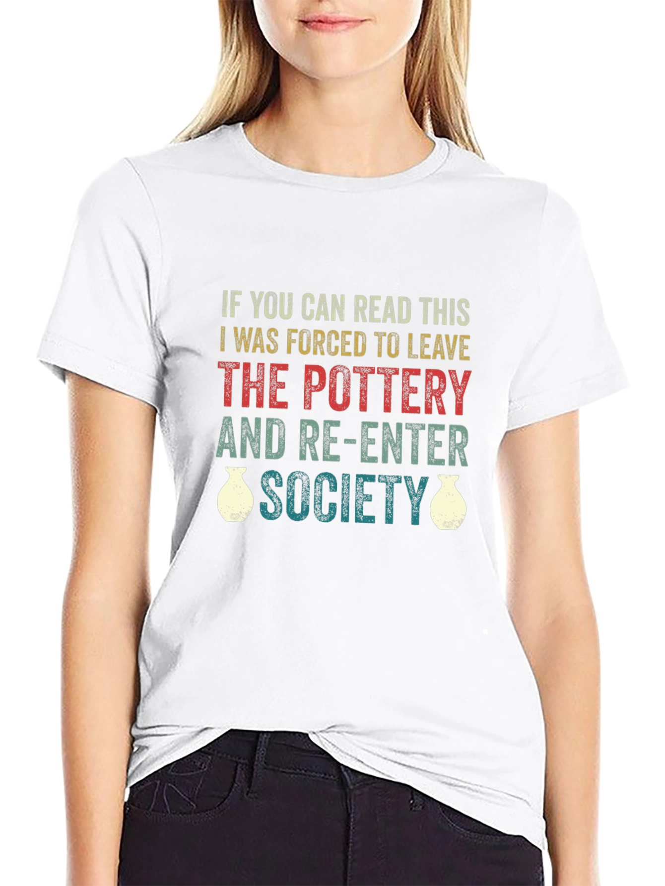 Pottery Lover T-Shirt - Forced To Leave Society