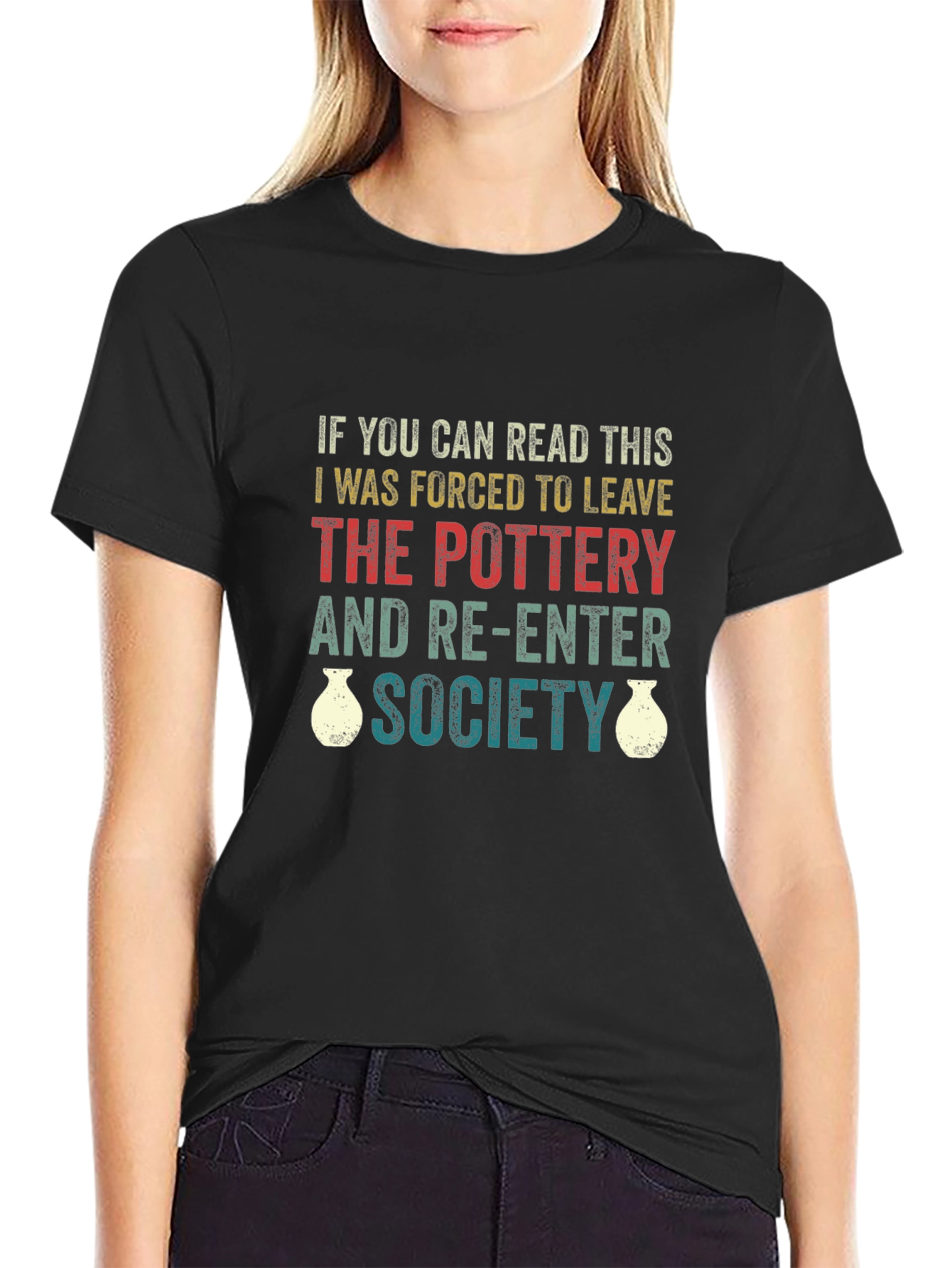Pottery Lover T-Shirt - Forced To Leave Society