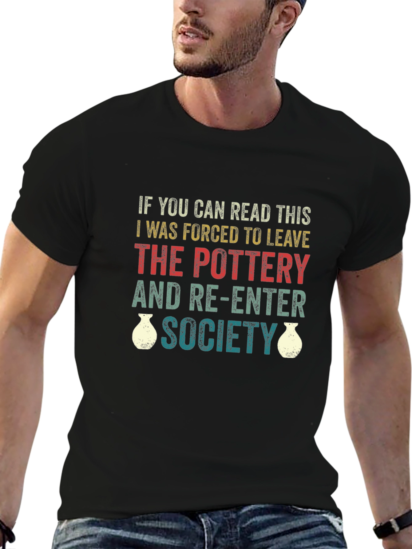 Pottery Lover T-Shirt - Forced To Leave Society