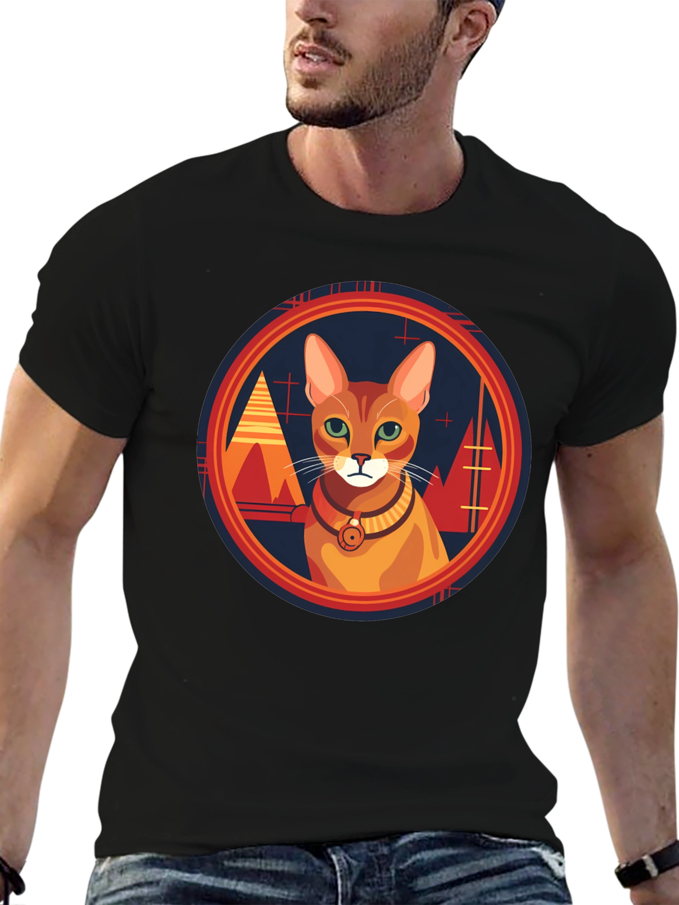 Cool Cat Graphic Tee