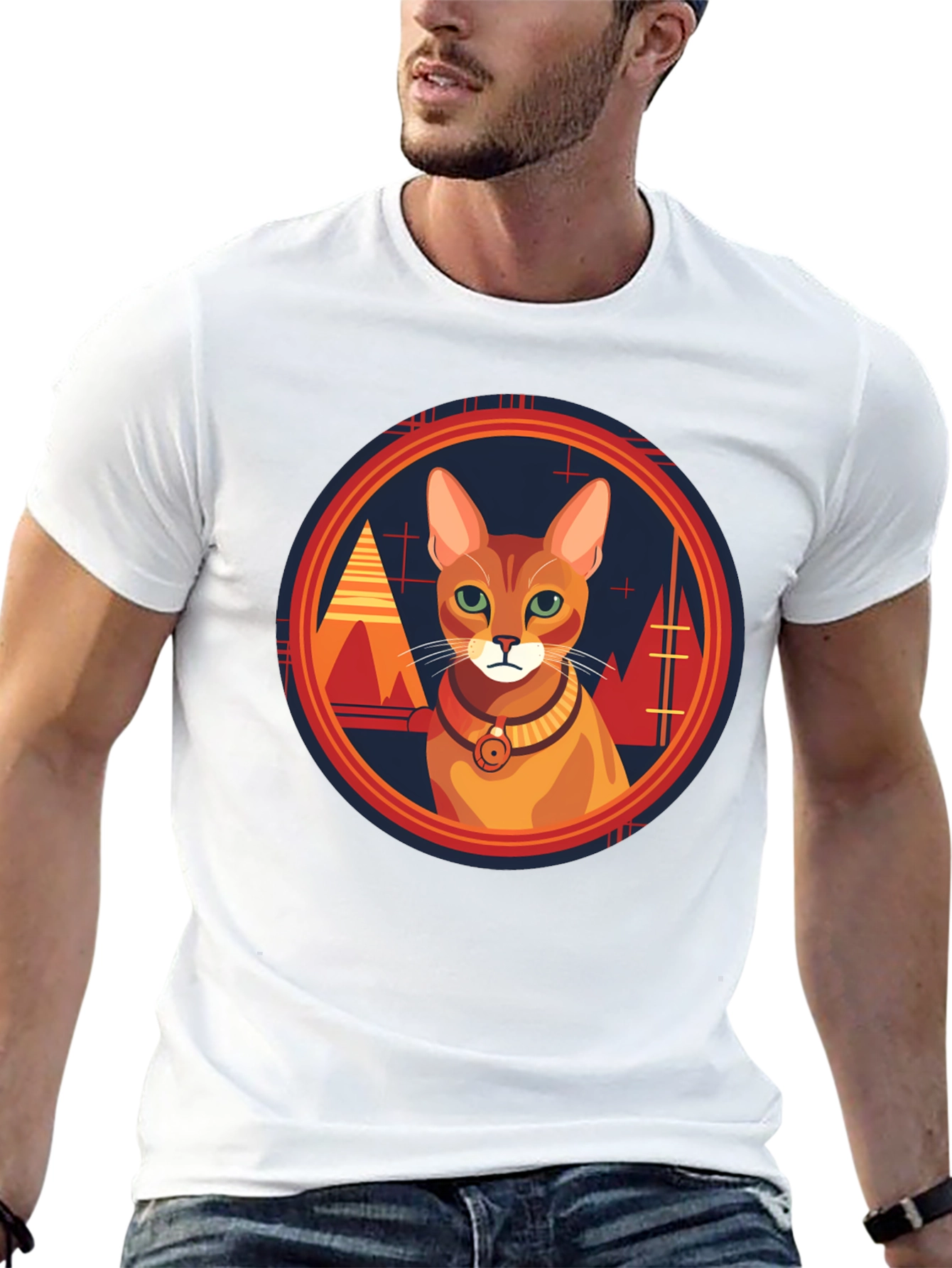Cool Cat Graphic Tee
