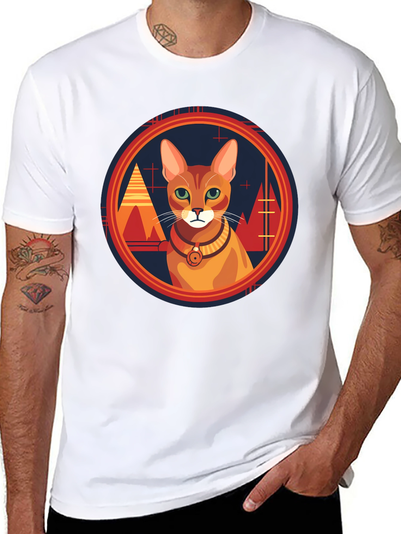 Cool Cat Graphic Tee