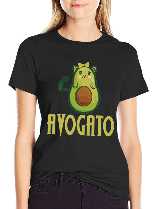 Avogato Graphic T-Shirt - Unisex Black Tee
