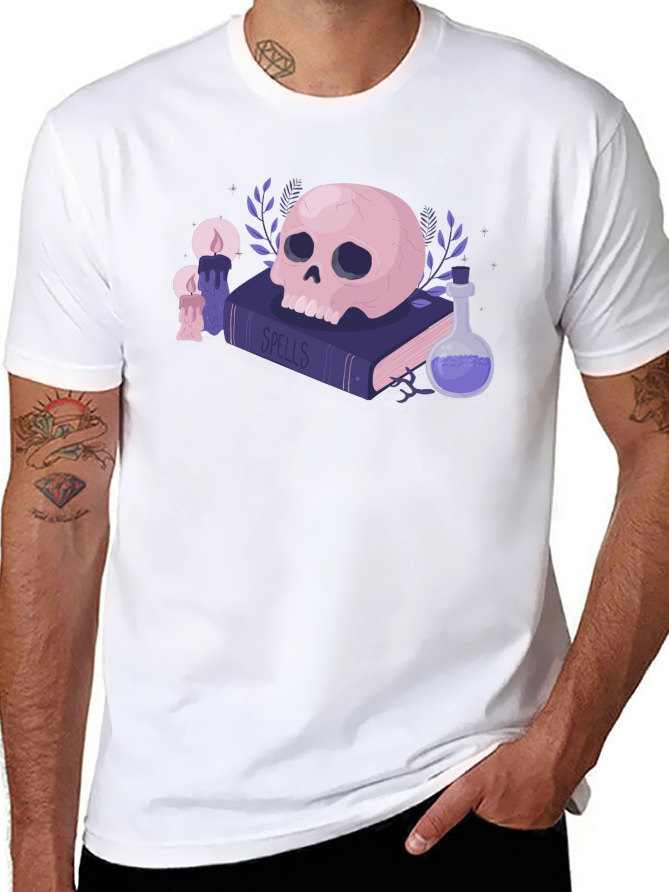Skull & Spells Graphic T-Shirt