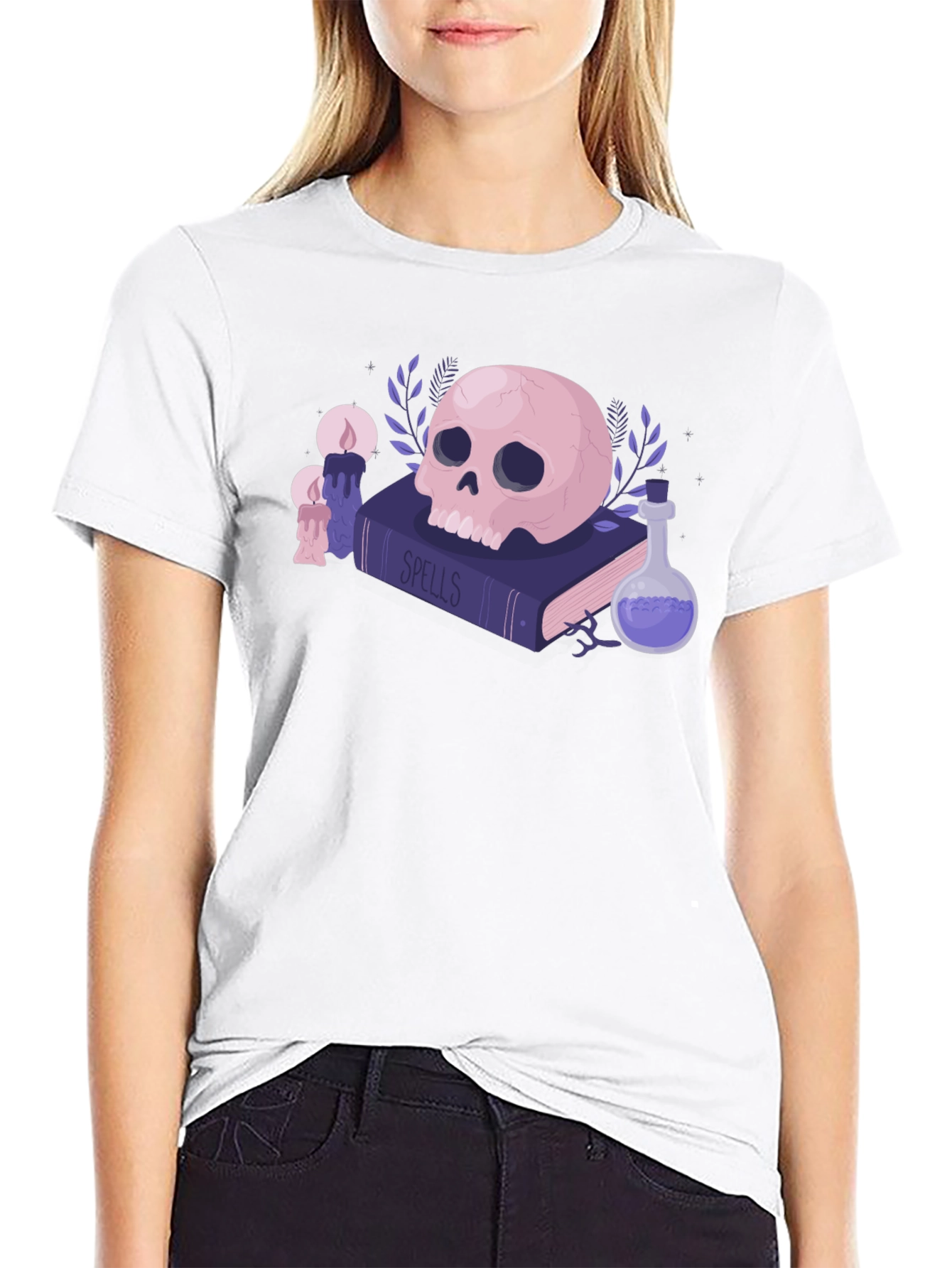 Skull & Spells Graphic T-Shirt