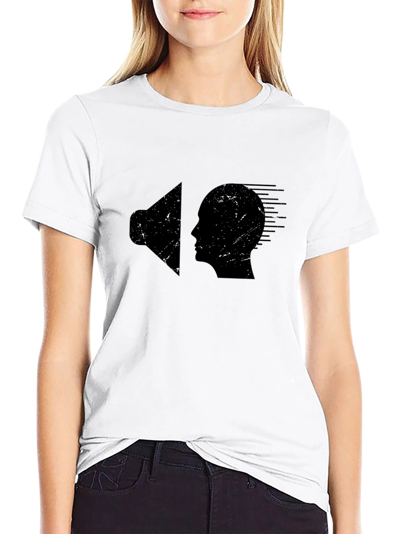 Black T-Shirt with Sound Mind Design