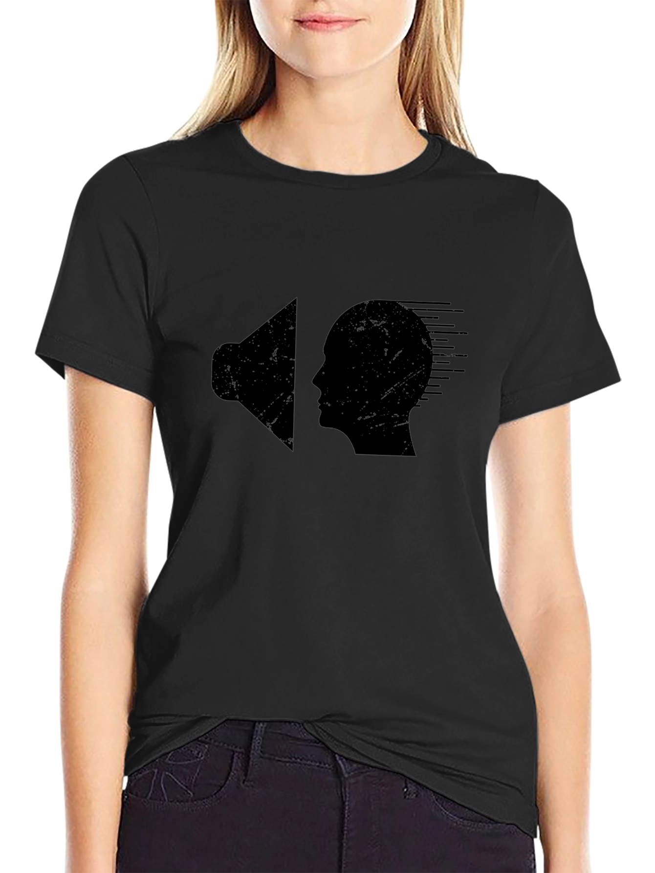 Black T-Shirt with Sound Mind Design