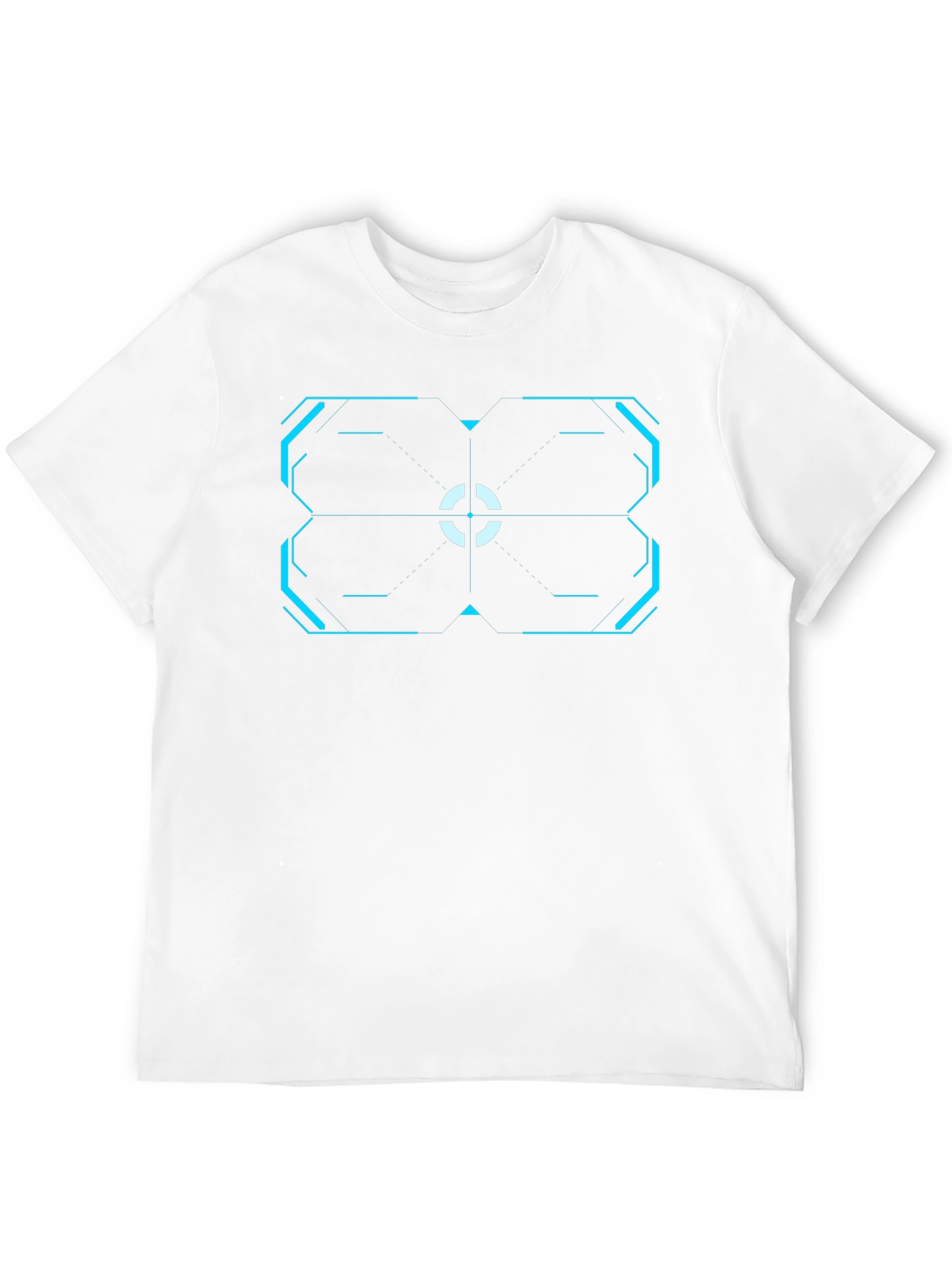 Cyberpunk Target T-Shirt - Black