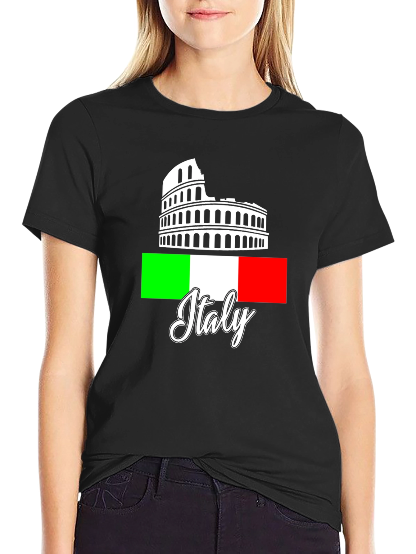 Italy Colosseum Graphic Tee