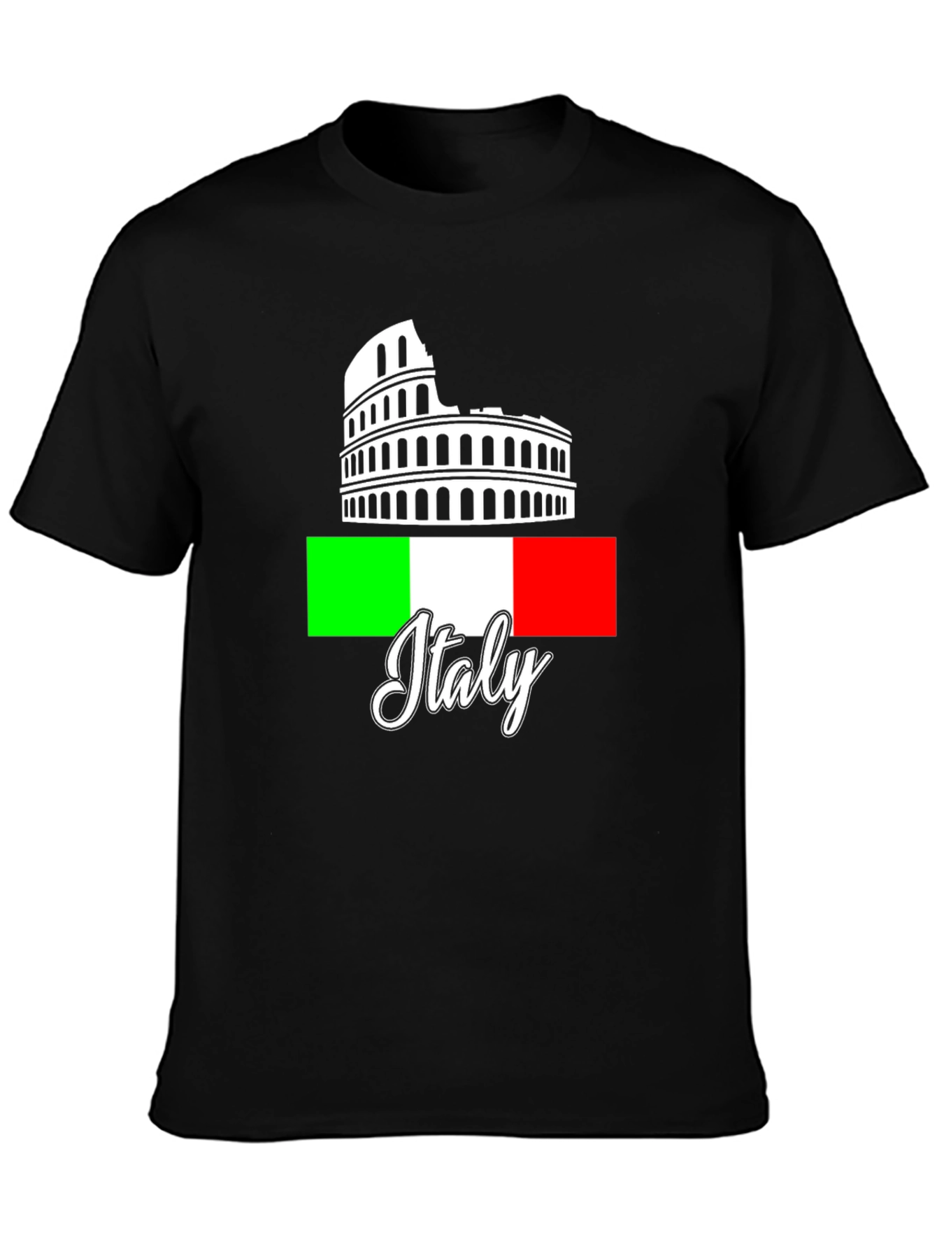 Italy Colosseum Graphic Tee
