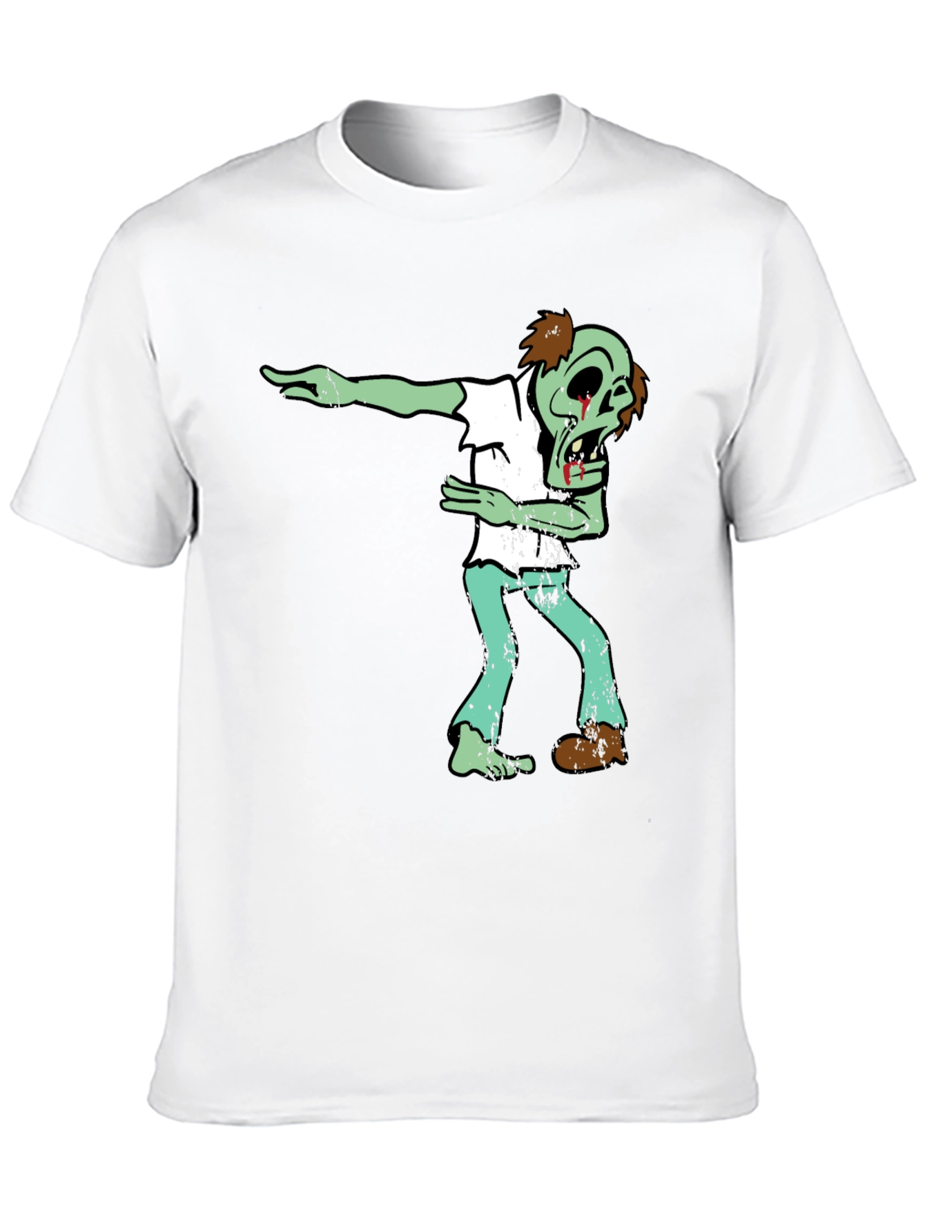 Zombie Dab Graphic Tee - Halloween Fun!