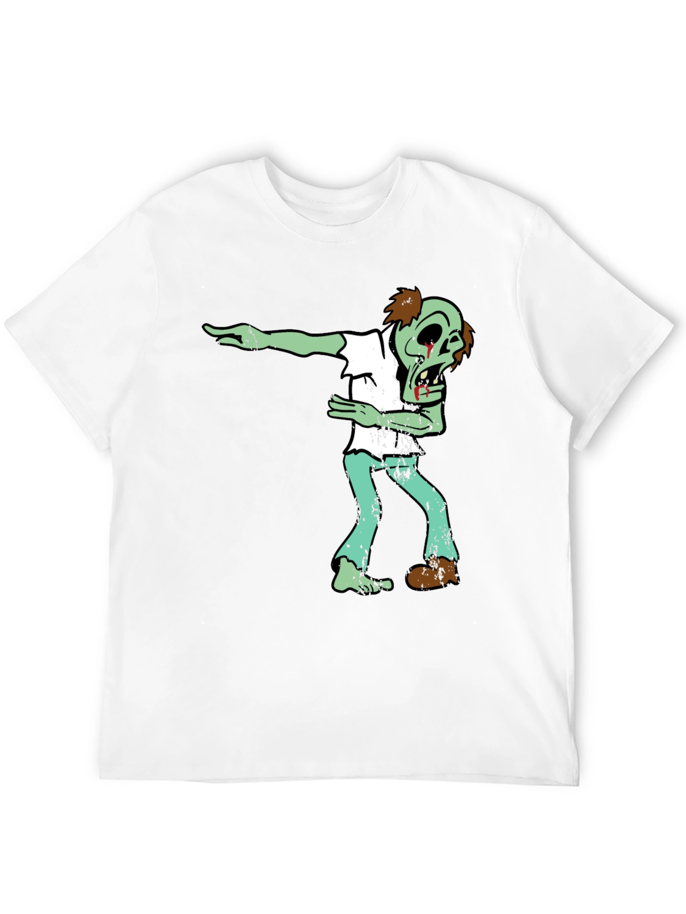Zombie Dab Graphic Tee - Halloween Fun!