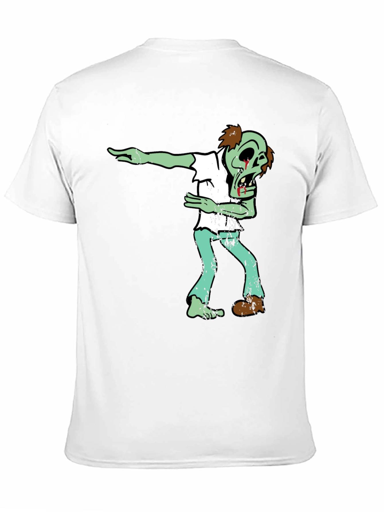 Zombie Dab Graphic Tee - Halloween Fun!