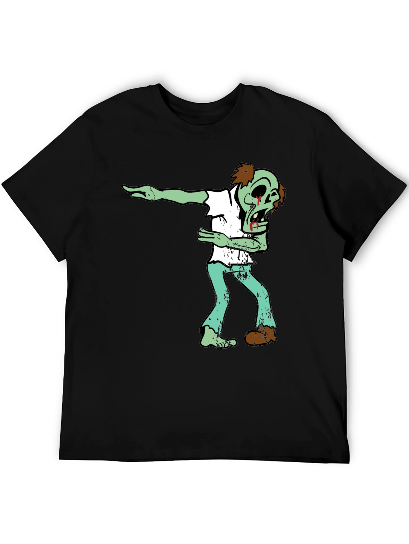 Zombie Dab Graphic Tee - Halloween Fun!