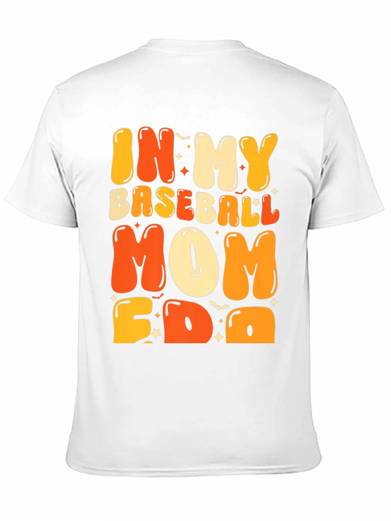 Baseball Mom T-Shirt - Graphic Print