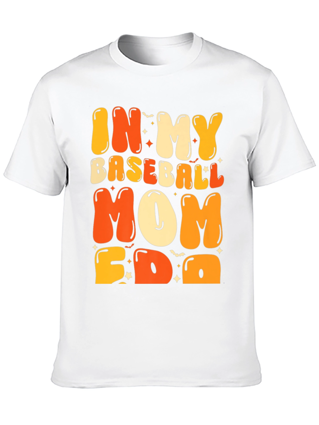 Baseball Mom T-Shirt - Graphic Print