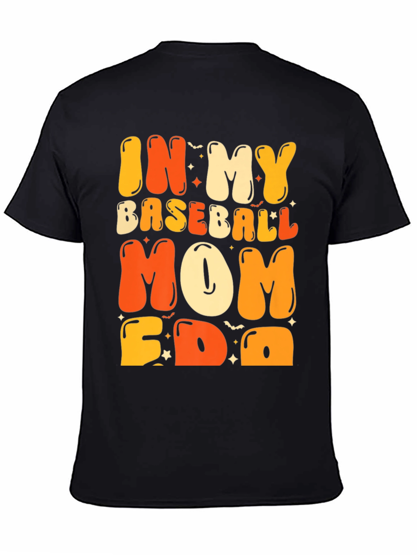 Baseball Mom T-Shirt - Graphic Print