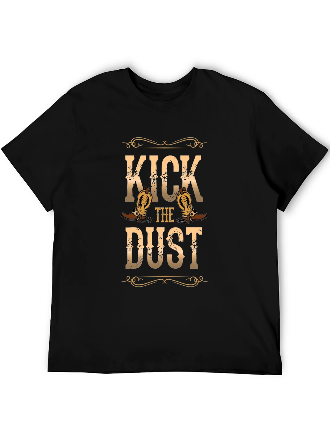 Kick the Dust Cowboy Boots Graphic Tee