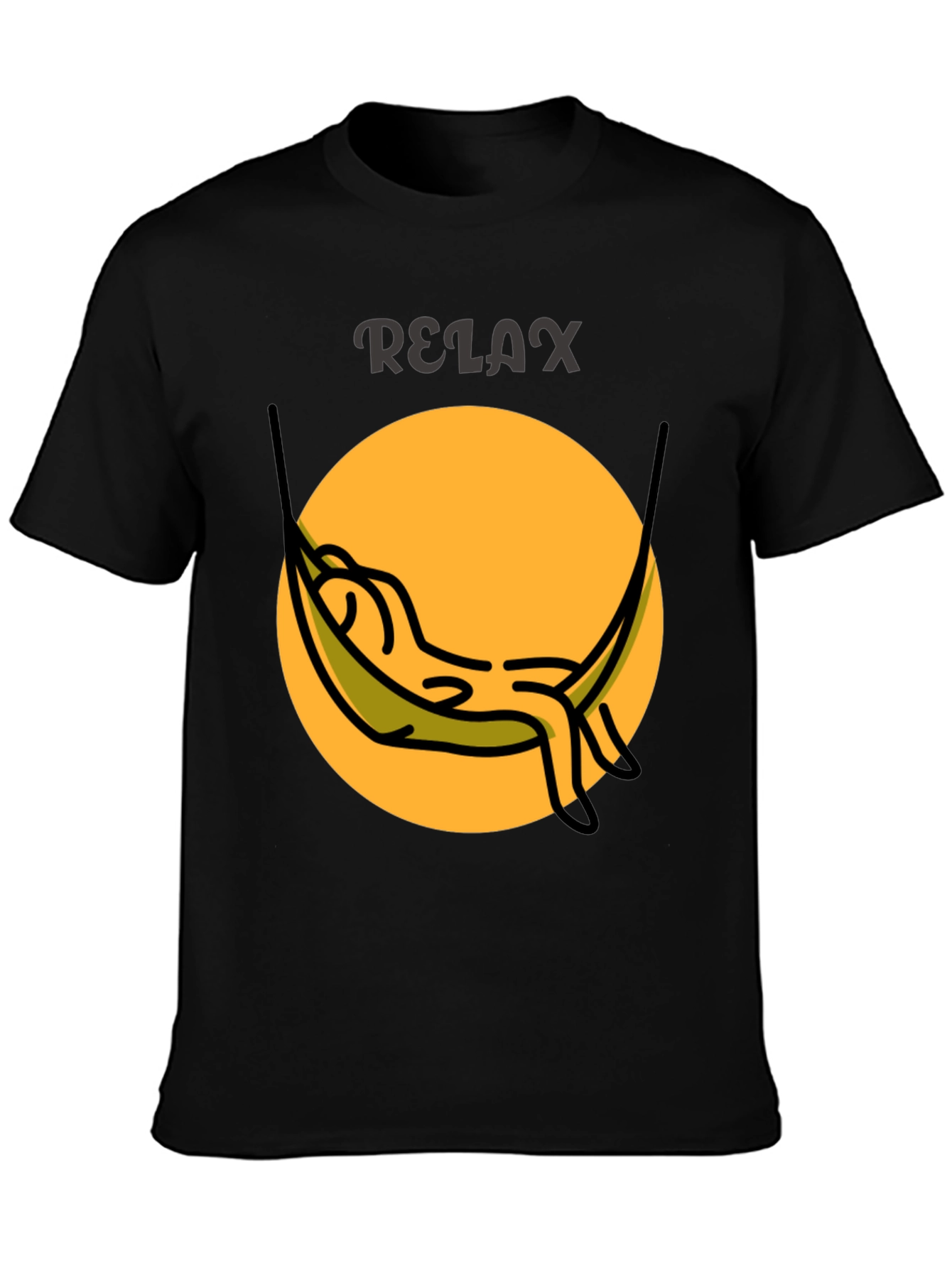 Relax Hammock Graphic Tee - Casual Comfort
