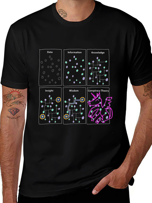 Data to Wisdom Graphic T-Shirt