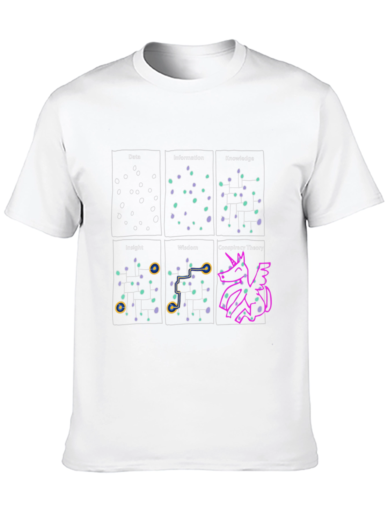 Data to Wisdom Graphic T-Shirt