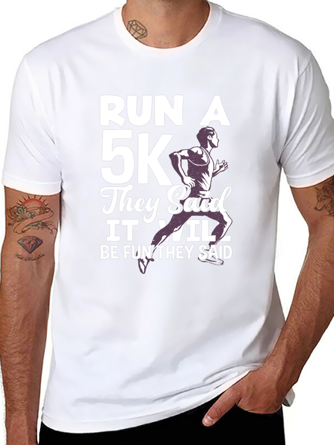 Run A 5K T-Shirt - Funny Running Tee