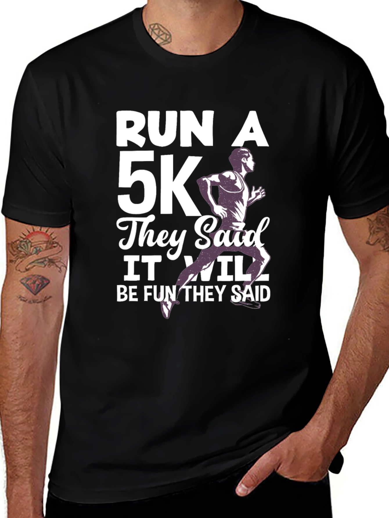 Run A 5K T-Shirt - Funny Running Tee