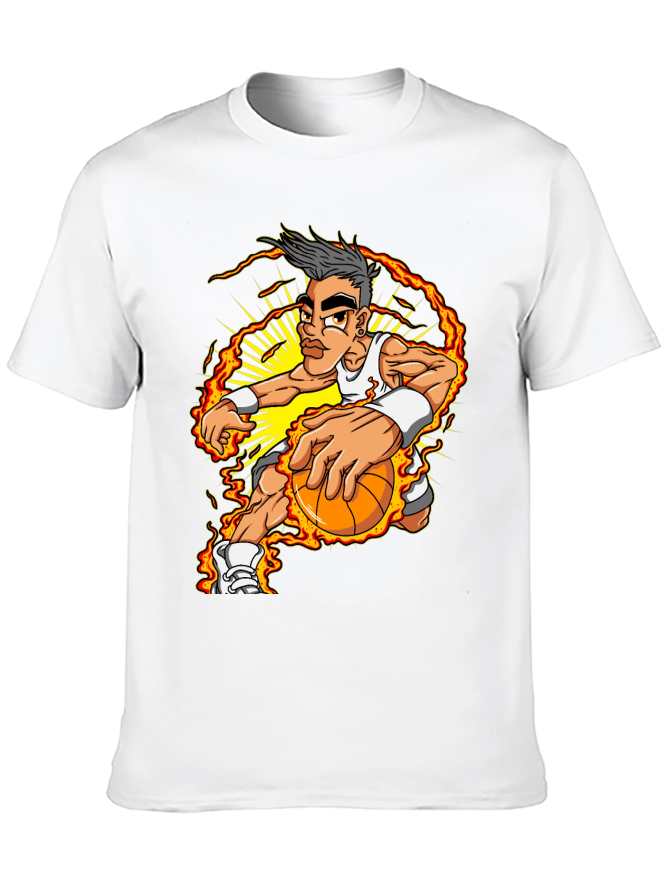 Basketball Player Graphic T-Shirt