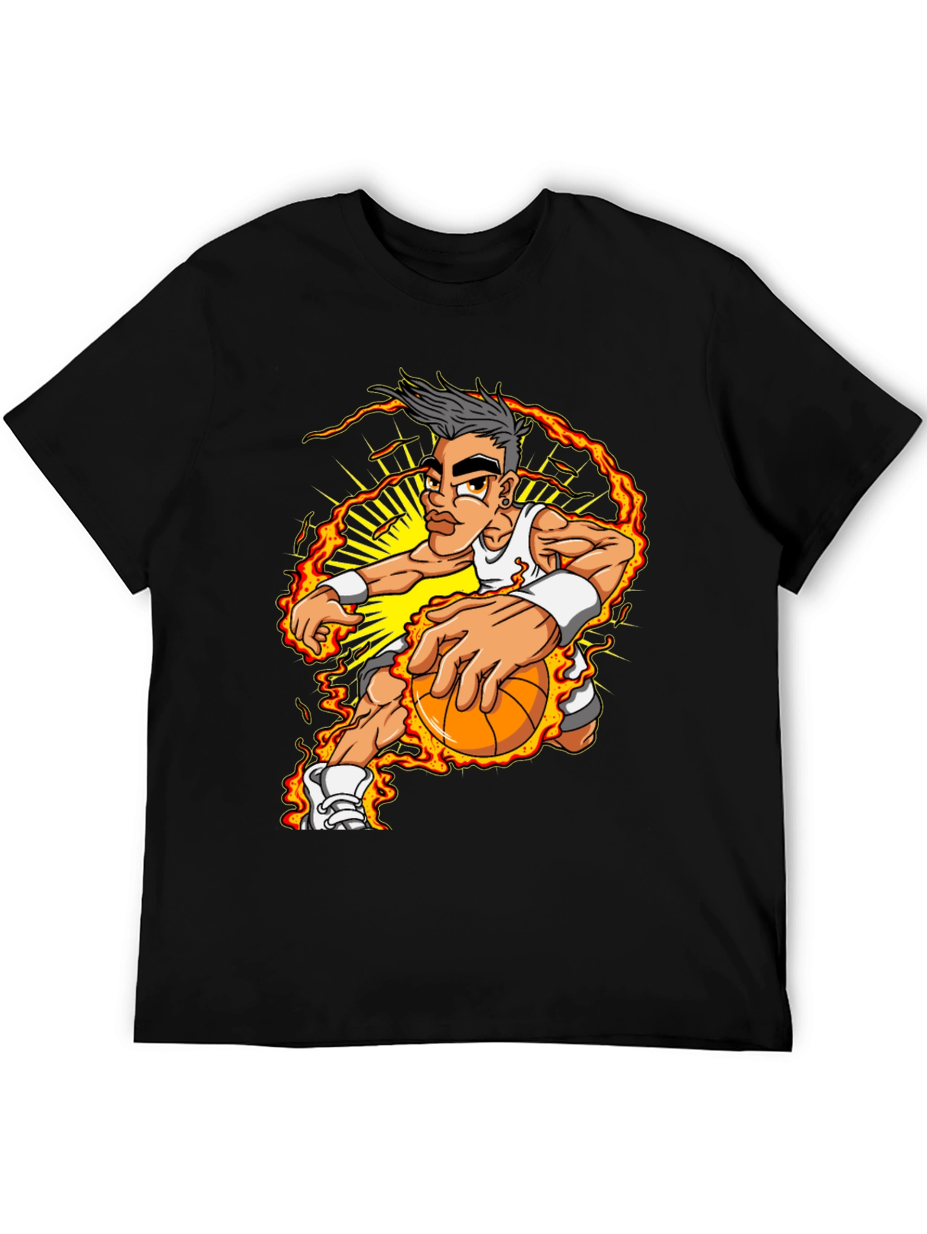 Basketball Player Graphic T-Shirt