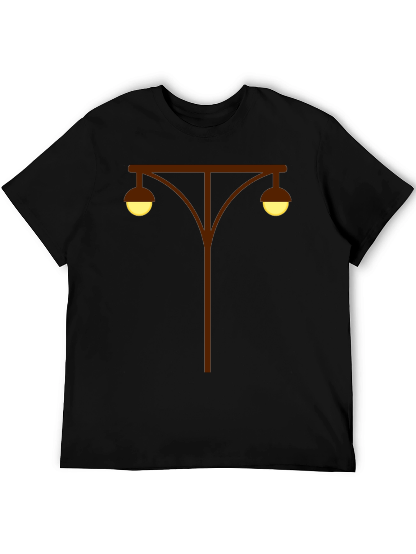 Retro Street Lamp T-Shirt - Classic Urban Style
