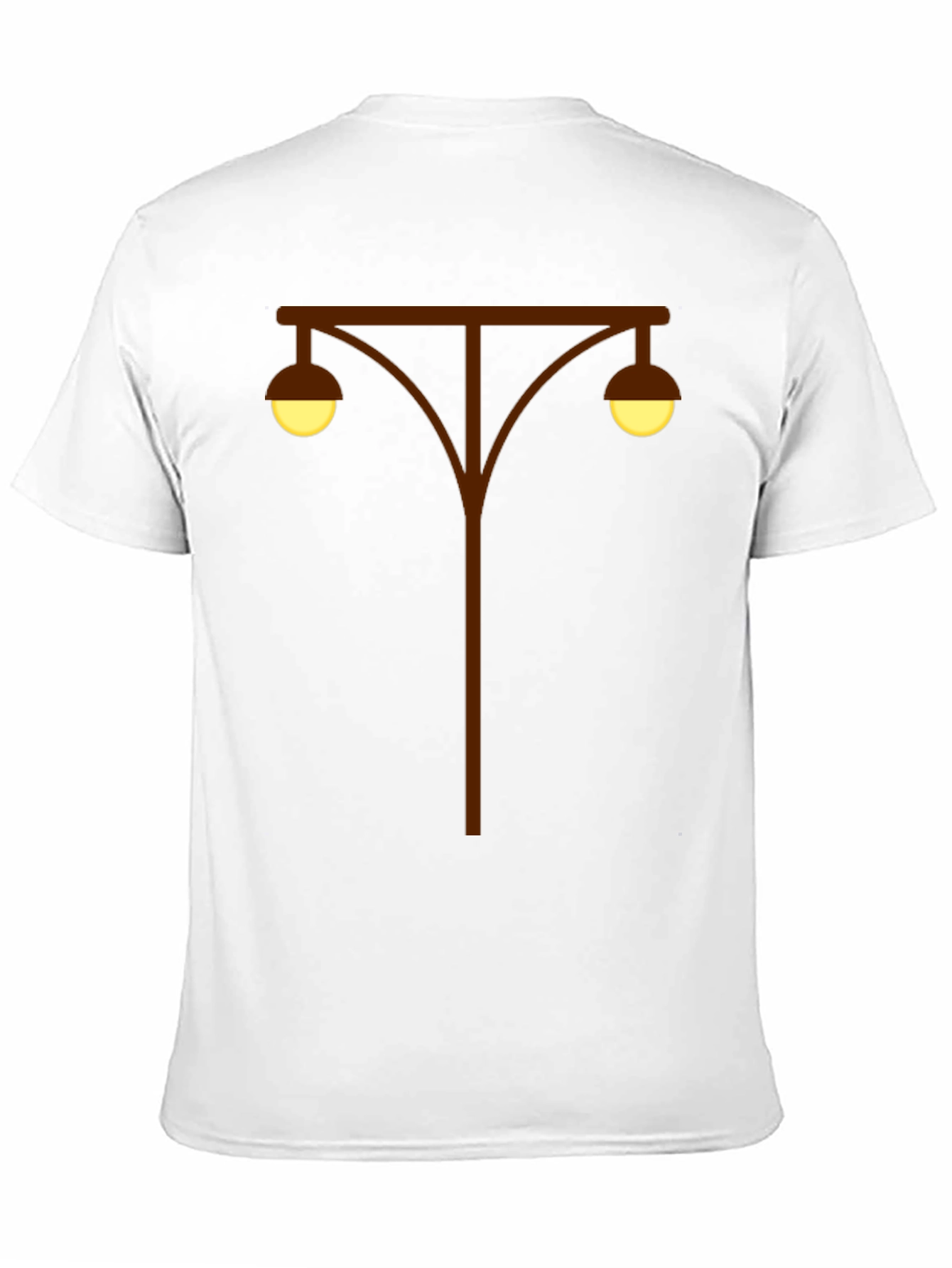Retro Street Lamp T-Shirt - Classic Urban Style
