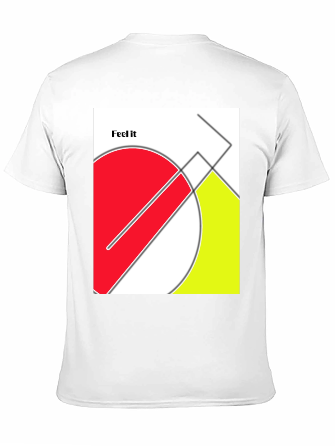Abstract Geometric Graphic T-Shirt