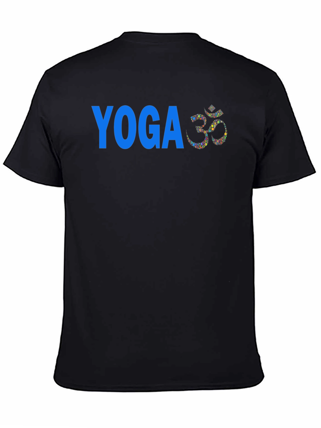 Yoga Om Symbol Graphic Tee - Black