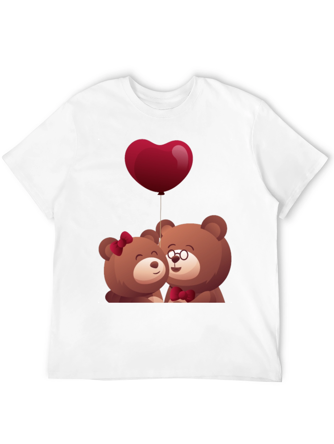 Cute Bear Couple T-Shirt - Valentines Day Gift