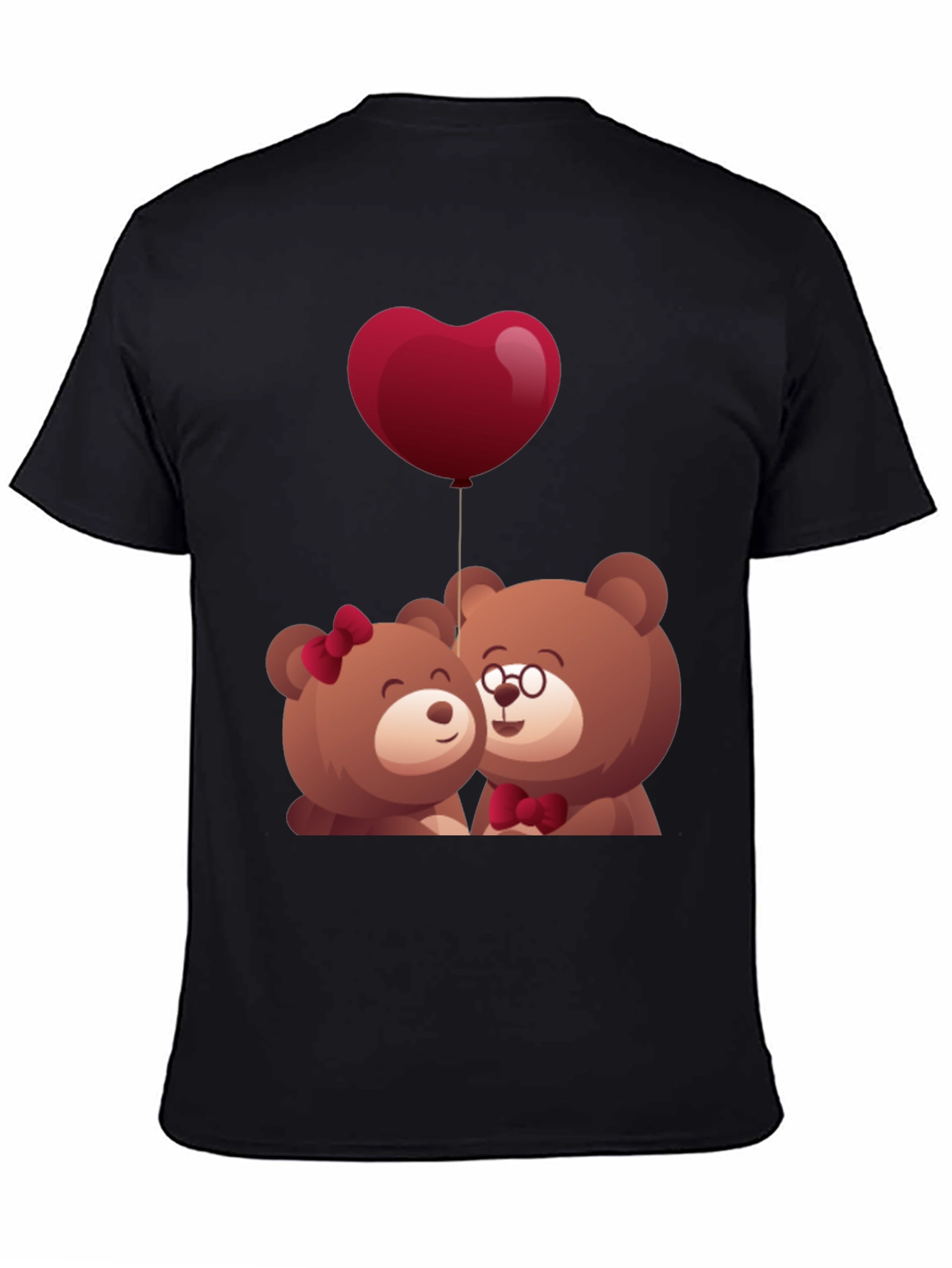 Cute Bear Couple T-Shirt - Valentines Day Gift