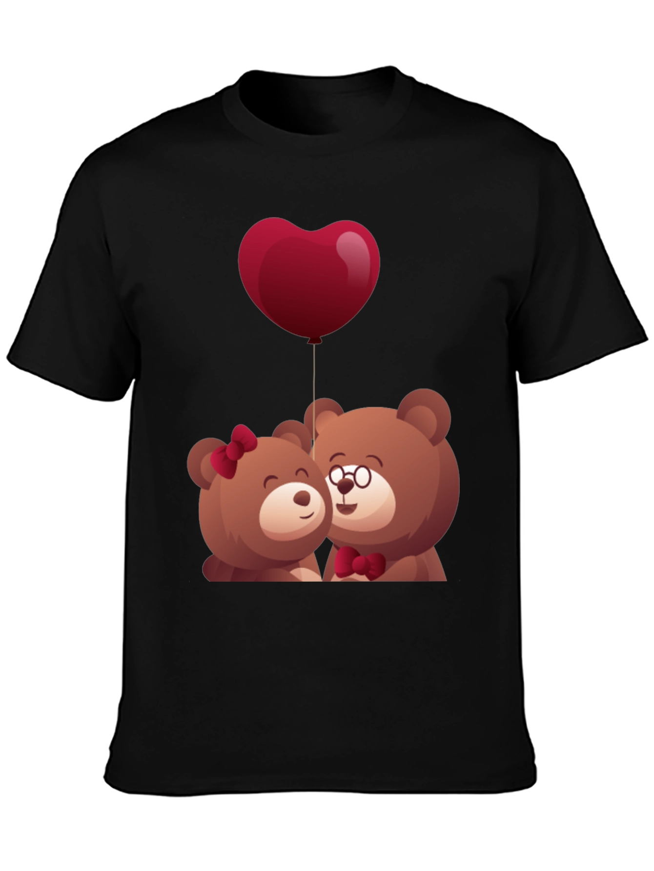 Cute Bear Couple T-Shirt - Valentines Day Gift