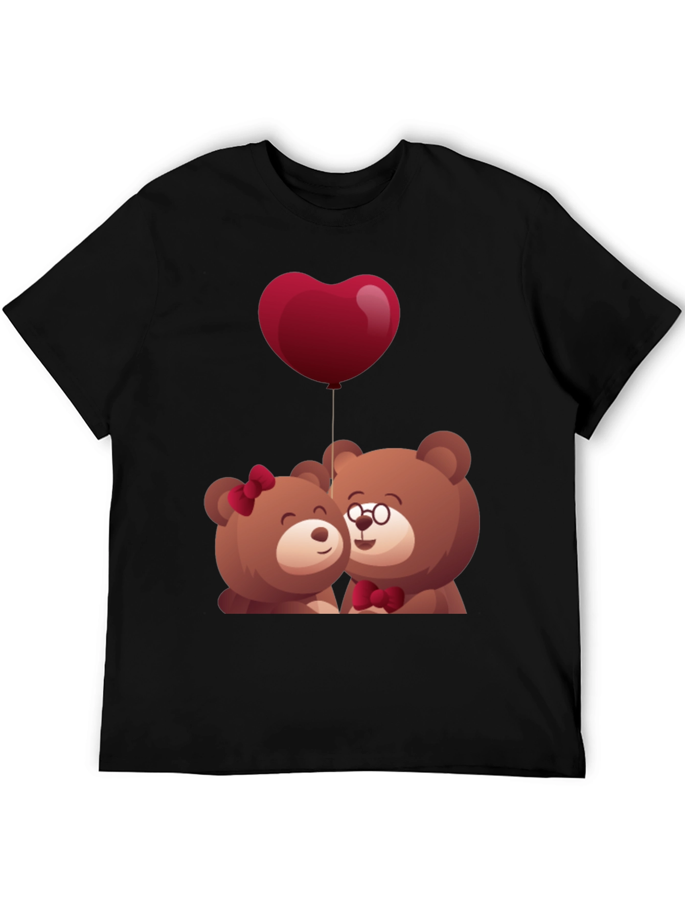 Cute Bear Couple T-Shirt - Valentines Day Gift