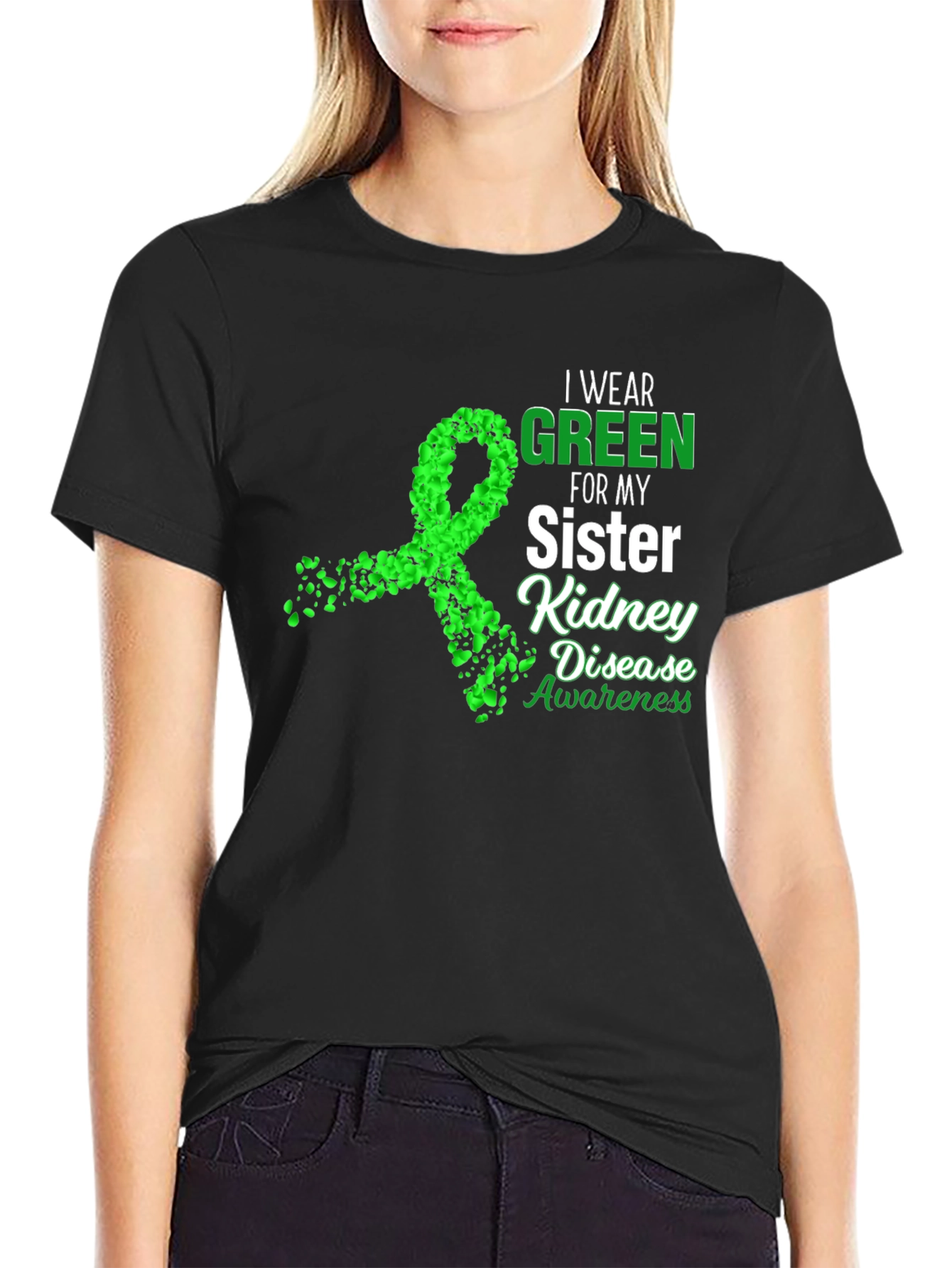 Kidney Disease Awareness T-Shirt - Sister Support